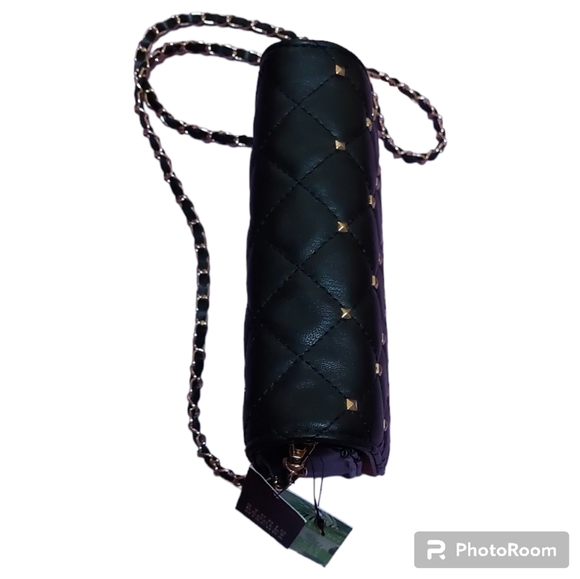 Studio Badgley Mischka Diamond Quilted Crossbody With Studs - NWT - Picture 3 of 16